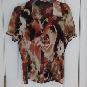 NWOT, Gorgeous Fall Colored Blouse